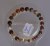 Bracelet Agate du Botswana - Perles 8mm