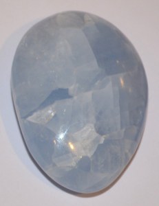 Calcite Bleu - Galet - 4x3x1.5cm - 28 à 40g
