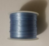 Fil silicone bleu clair 50m