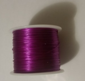 Fil silicone violet 50m