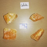 Calcite orange - Morceau entre 70 et 100 gr
