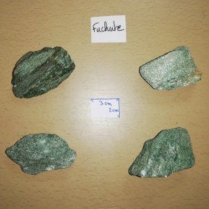 Fuchsite - Morceau entre 50 et 90 gr