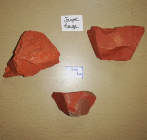 Jaspe rouge - Morceau entre 120 et 140 gr