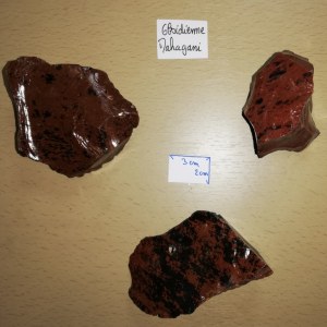Obsidienne mahogany ou acajou - Morceau entre 130 et 170 gr