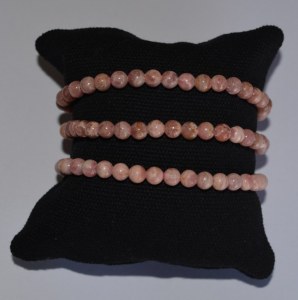 Bracelet Rhodocrosite - Perles 4mm